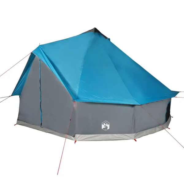 vidaXL Family Tent Tipi 8-Person Blue Waterproof - Image 5