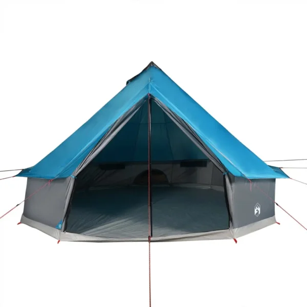 vidaXL Family Tent Tipi 8-Person Blue Waterproof - Image 6