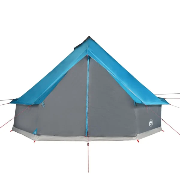 vidaXL Family Tent Tipi 8-Person Blue Waterproof - Image 7