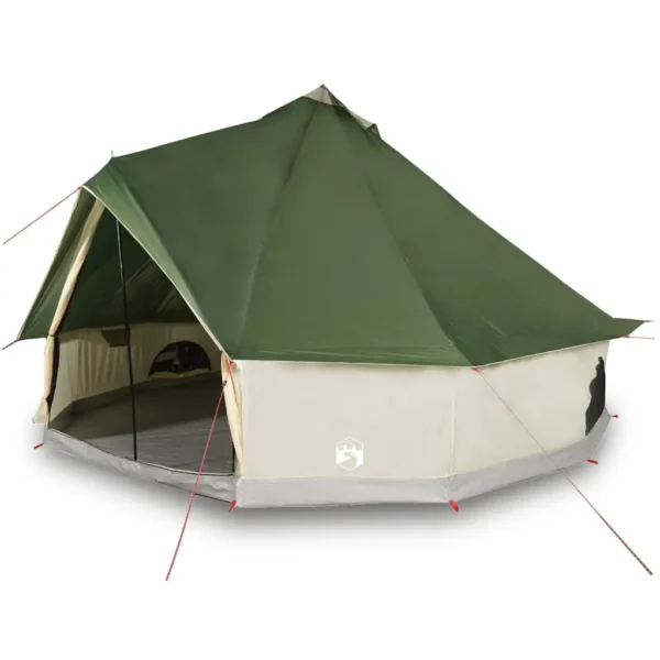 vidaXL Family Tent Tipi 8-Person Green Waterproof - Image 4