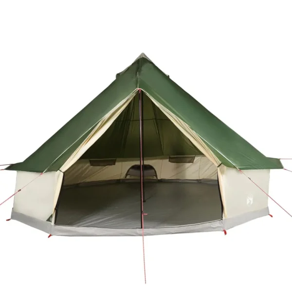 vidaXL Family Tent Tipi 8-Person Green Waterproof - Image 6