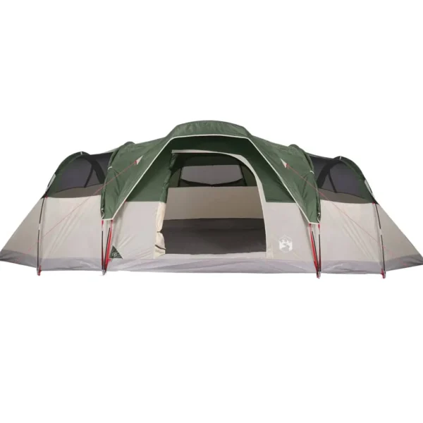 vidaXL Family Tent Dome 11-Person Green Waterproof - Image 7