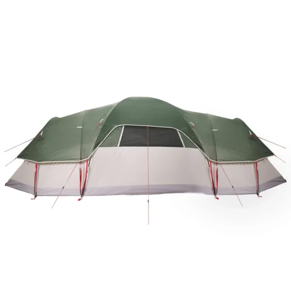 vidaXL Family Tent Dome 11-Person Green Waterproof - Image 9