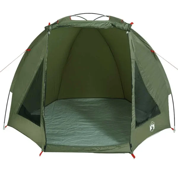 vidaXL Fishing Tent Olive Green Waterproof - Image 6