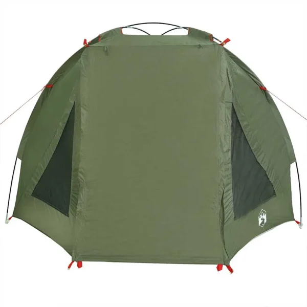 vidaXL Fishing Tent Olive Green Waterproof - Image 7