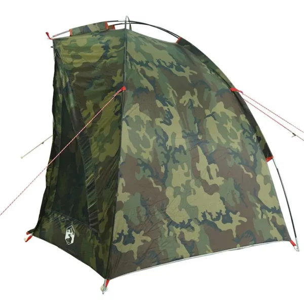 vidaXL Fishing Tent Camouflage Waterproof - Image 8