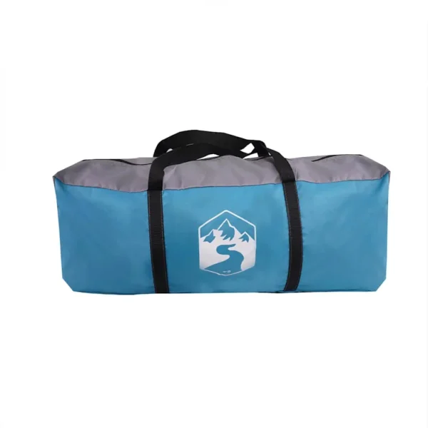 vidaXL Family Tent with Porch Dome 9-Person Blue Waterproof - Image 11